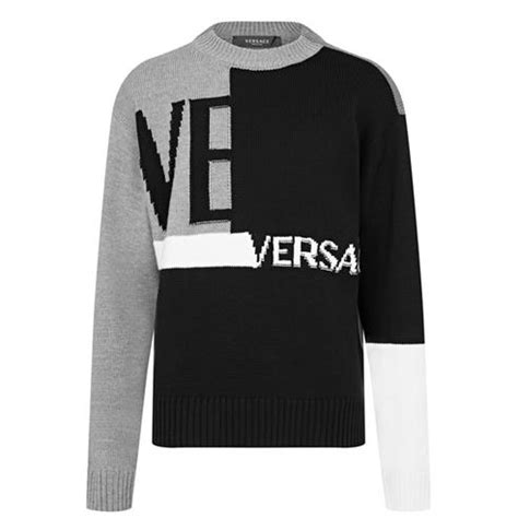 versace jumper womens flannels|Versace knitted sweaters.